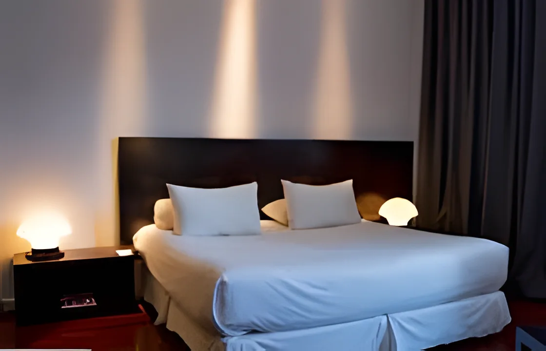 Habitación con cama doble