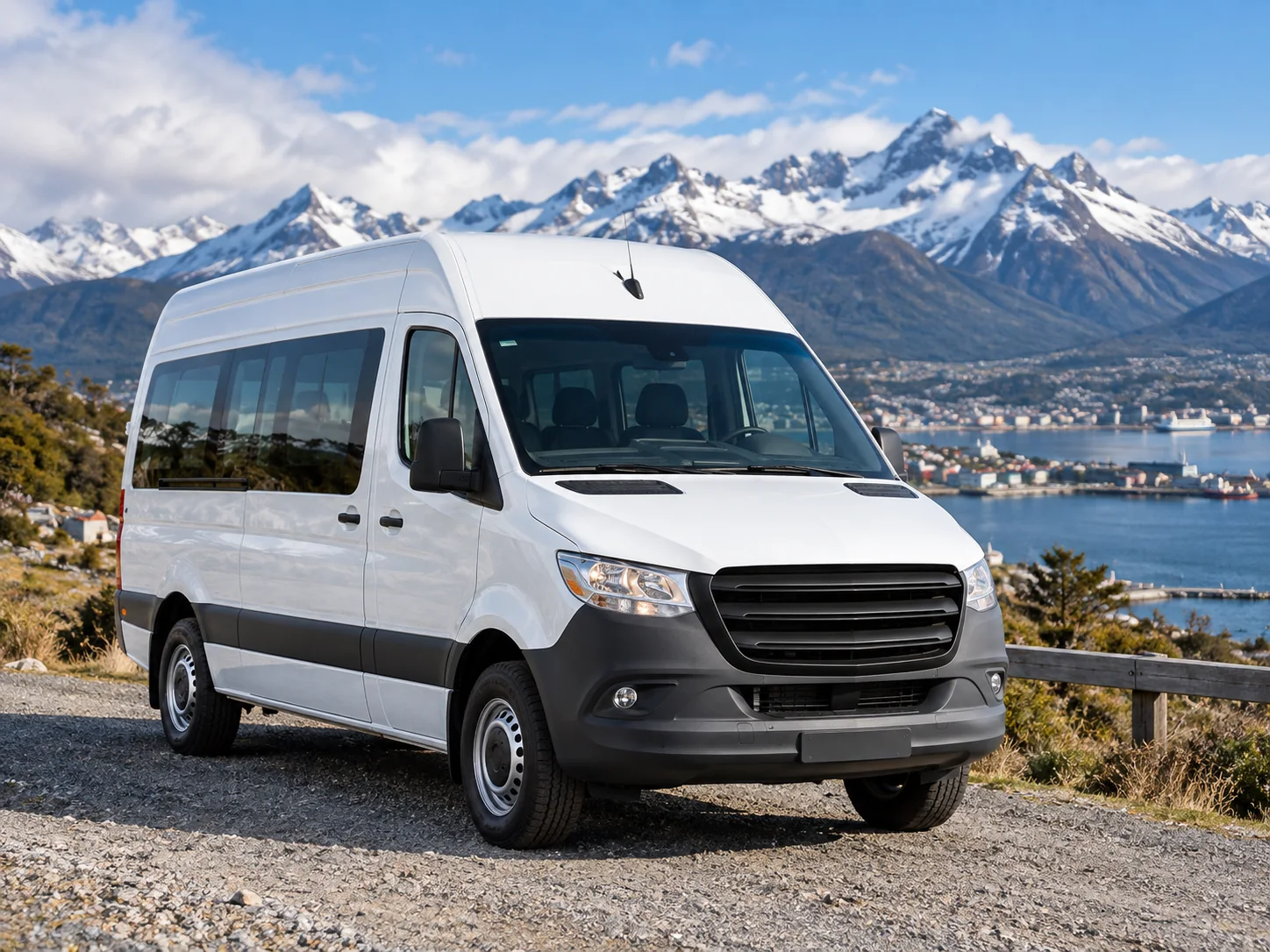 Minibús Mercedes-Benz Sprinter de NEKAU en Ushuaia